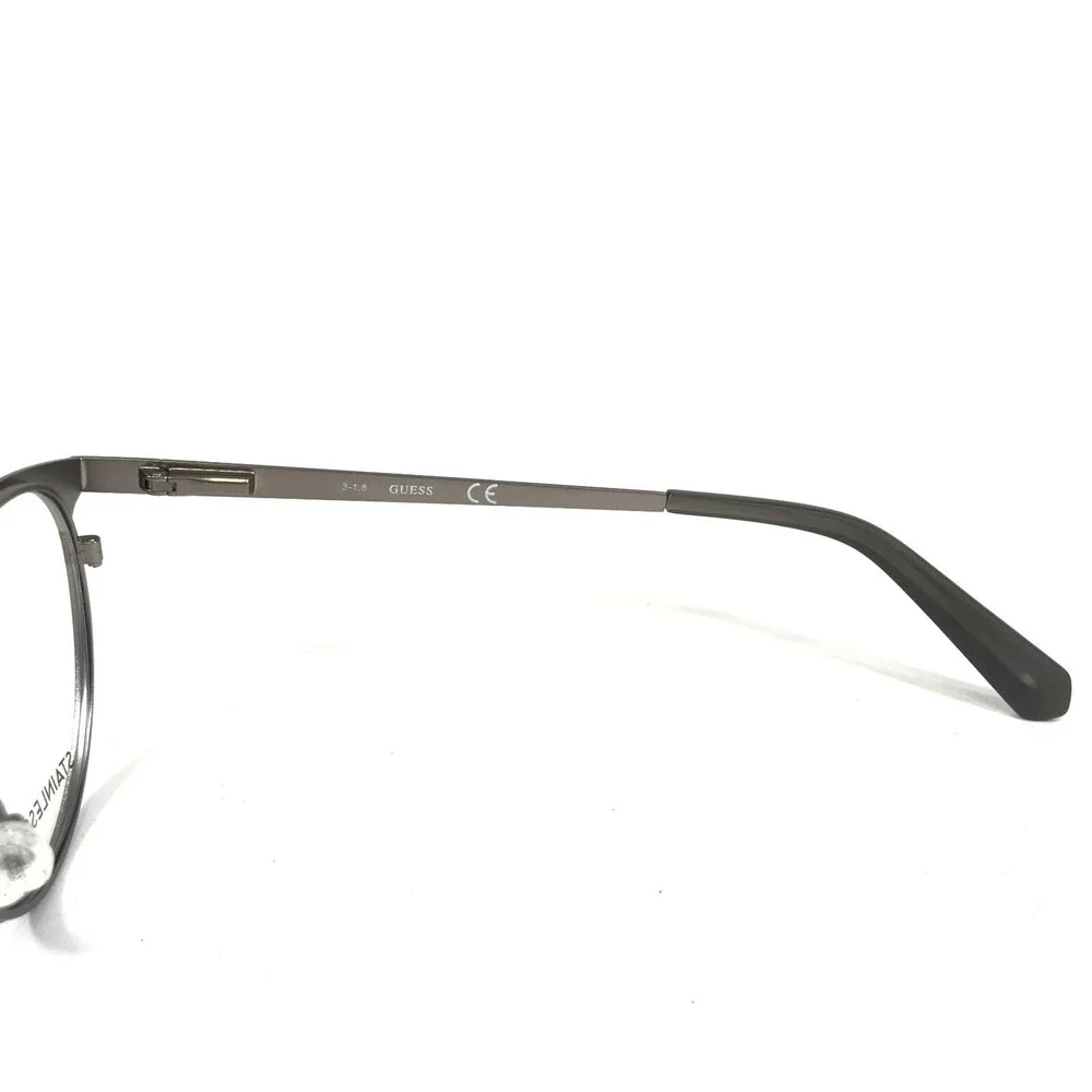 Guess Eyeglasses Frames GU1956 009 Grey Gunmetal Round Full Rim 50-19-140